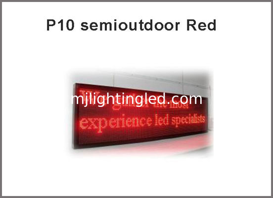 P10 32*16 punti Display esterni 320*160mm P10 LED Display Panel Light Text Running Message Tavola pubblicitaria fornitore
