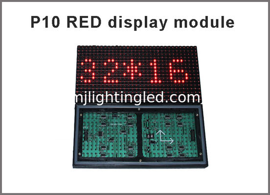 P10 32*16 punti Display esterni 320*160mm P10 LED Display Panel Light Text Running Message Tavola pubblicitaria fornitore