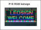 Schermo di visualizzazione programmabile della matrice del segno P10 32X16 del negozio del segno della finestra del pannello del modulo dell'esposizione di LED di P10 RGB video fornitore