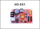 Scheda di controllo del porto della scheda di controllo RJ45 +USB della rete HD-E61 singola e doppia di colore di LED dell'esposizione del modulo fornitore