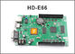 HD-E66 modulo dell'esposizione del regolatore HD-E53 P10 programmabile lan + USB + scheda di controllo RS232 per lo schermo di visualizzazione principale fornitore