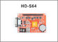 HUIDU HD-X41 HD-S64 1*50PIN 1024*256 USB &amp; la scheda di controllo della porta seriale LED per singolo &amp; colore doppio hanno condotto lo schermo di visualizzazione fornitore