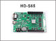 HUIDU HD-X43 HD-S65 2*50PIN 1024*512 USB+Serial Port LED Control System per la luce del pannello di visualizzazione mono e a doppio colore fornitore