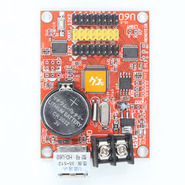 HD-A40S HD-U60 P10 Controller LED Display monocolore e doppio colore per segnali in movimento a led con comunicazione USB U-Disk fornitore