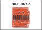 Il porto del convertito 50pin del riempitivo della carta della bacheca dell'adattatore di Hub75b hub75 a 8* hub75 rgb ha condotto il regolatore principale modulo dsiplay fornitore
