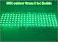 il modulo 6 LED di 20pcs DC12V 5050 LED impermeabilizza la lampadina leggera all'aperto per colore verde del tabellone per le affissioni fornitore