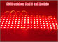 5050 6 moduli 12V rosso LED IP65 impermeabile leggero del LED per progettazione della pubblicità fornitore