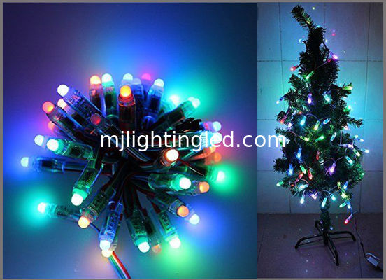 Stringa di luci a LED digitali indirizzabili a colori 12mm UCS1903, 50 pezzi/stringa per decorazioni natalizie fornitore