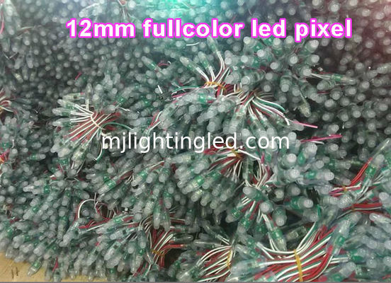 Stringa di luci a LED digitali indirizzabili a colori 12mm UCS1903, 50 pezzi/stringa per decorazioni natalizie fornitore