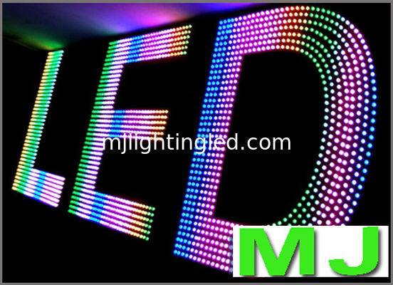 Stringa di luci a LED digitali indirizzabili a colori 12mm UCS1903, 50 pezzi/stringa per decorazioni natalizie fornitore
