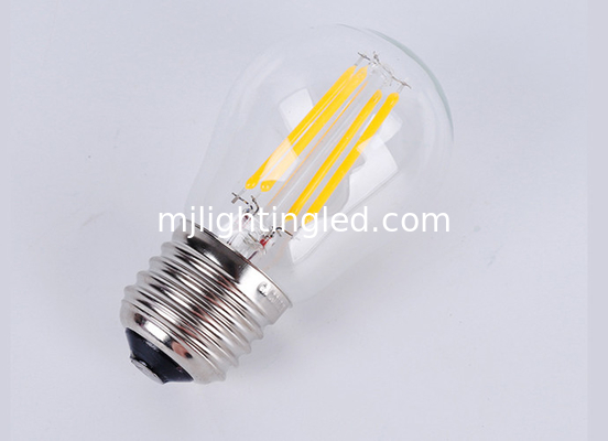 G45 radura della luce di lampadina del filamento LED 220V/lampadine incandescenti di vetro lattee del LED per le illuminazione dell'interno fornitore