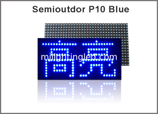Semioutdoor/Indoor P10 LED Panel Display Modules Light Red Green Blue Yellow White Message Board In Sala conferenze fornitore