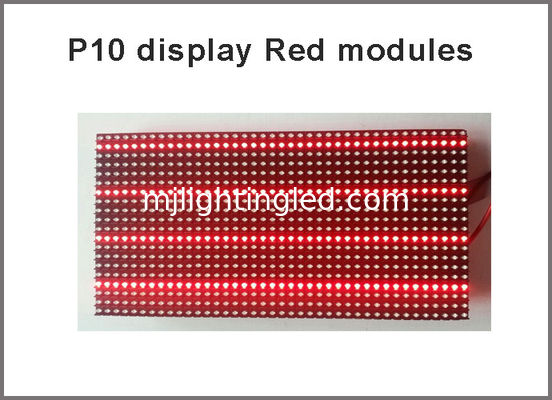 320*160 mm Modulo P10 a LED rosso per display pubblicitario fornitore