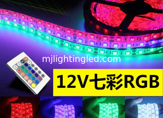 60led 5050 RGB luce a led telecomando 12V/24V colore variabile KTV decorazione nastro luce fornitore
