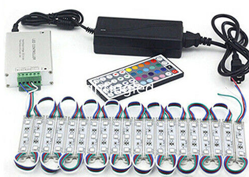 Modulo LED impermeabile RGB 5050 SMD DC12V ad alta luminosità per lettere di canale per insegne pubblicitarie fornitore