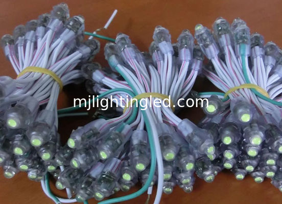 Il contrassegno all'aperto LED di DC5V LED del punto delle palle 12mm delle illuminazione verdi del pixel ha condotto la lampadina principale nameboard delle lettere di canale fornitore