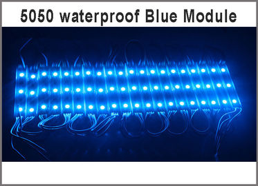 Luce blu impermeabile del modulo del modulo IP65 LED di alta qualità 12V 5050 SMD 3LED per la pubblicità del contrassegno fornitore
