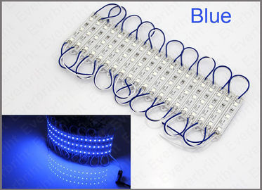 Luce blu impermeabile del modulo del modulo IP65 LED di alta qualità 12V 5050 SMD 3LED per la pubblicità del contrassegno fornitore