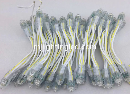 5V 9mm LED Pixel String Giallo Colore 0.1W Segnali di illuminazione esterna fornitore