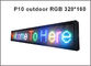 Il modulo all'aperto 320*160MM, 1/4 di vendita calda P10 SMD LED esplora schermo di visualizzazione all'aperto del LED di P10 SMD il video fornitore