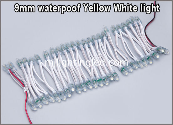 9mm White Light Led pixel string per segnali di illuminazione fornitore
