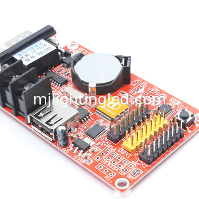 Carte di controllo del modulo LED Huidu HD-S61 HD-A41 P10 Display Program System RS232 + USB 1*HUB08 2*HUB12 fornitore