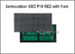 Luce rossa del modulo dell'esposizione principale SMD P10 di Semioutdoor con fram sulla parte posteriore 320*160mm 32*16pixels 5V per il messaggio di pubblicità fornitore