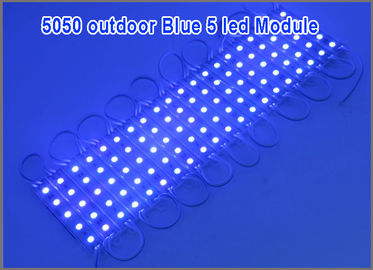 5050 5 LED Modulo di retroilluminazione a LED DC12V SMD Ledi retroilluminazioni per lettere di canale colore blu fornitore