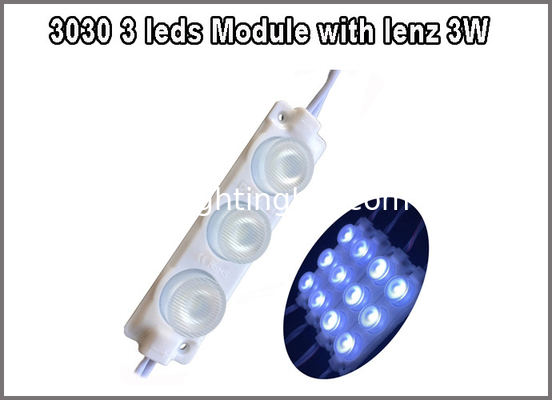 3030 Modulo Led 3W 12V Moduli Pixel Con Lenti A 160° Per Lettere Marquee fornitore