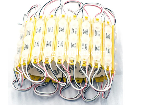 1.5W/pcs Potenza 3LED 2835 Modulo a LED Luce per un display di segnaletica luminoso e accattivante fornitore