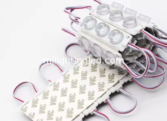 7420 1W 2835 Modulo di luce a 3 led con lenti per il segno di lettera del canale a led fornitore