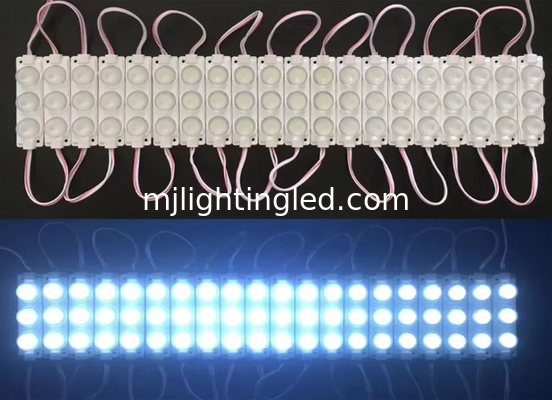 7420 1W 2835 Modulo di luce a 3 led con lenti per il segno di lettera del canale a led fornitore