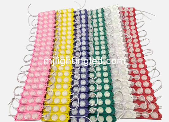 7420 1W 2835 Modulo di luce a 3 led con lenti per il segno di lettera del canale a led fornitore