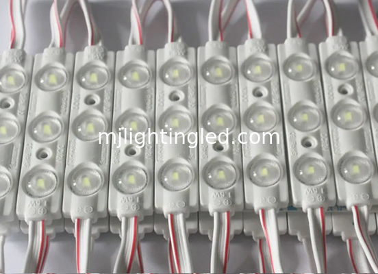 12V 3LED 2835 Modulo di luce 7015 1.8W Iniezione Moduli LED ad alta luminosità per segnali pubblicitari Lightbox fornitore