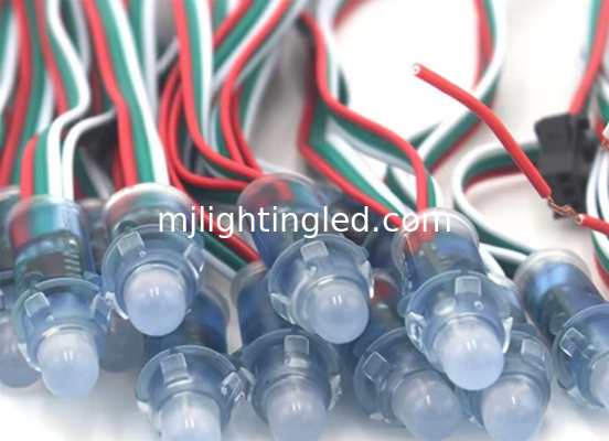 12mm 5V RGB LED Pixels WS2811 Adressable Point Light per il cambio di colore Segno pubblicitario fornitore