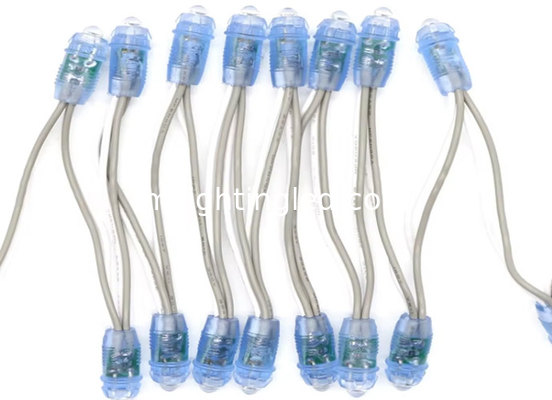 9mm 12V pixel a LED luce IP68 modulo pixel a colori unici a LED per lettere di illuminazione a fori fornitore