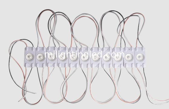 12V 43x23mm 1 Modulo LED Luce con Lenz Casella luminosa impermeabile Moduli di segnale pubblicitario fornitore