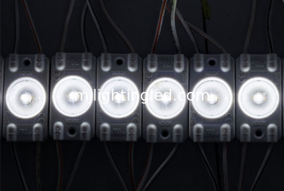 12V 43x23mm 1 Modulo LED Luce con Lenz Casella luminosa impermeabile Moduli di segnale pubblicitario fornitore