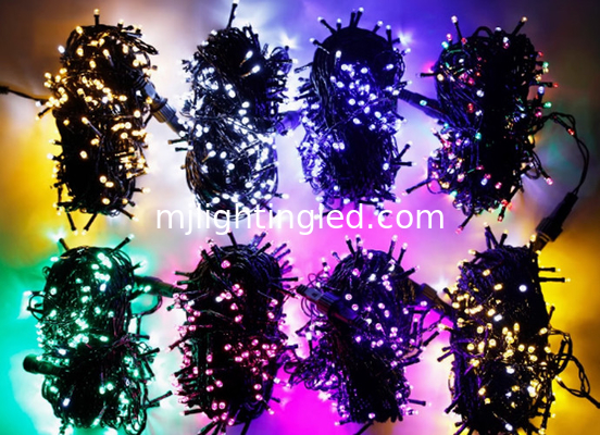20m 200led LED String Light Luci di Natale Decorazione Fairy String con connettore ermafrodito led luce a striscia fornitore