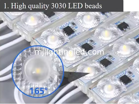 110V/220V LED Modulo di Luce 1.5W Iniezione Led For Channel Letter Billboard fornitore
