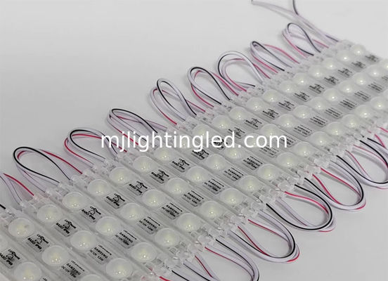 Modulo a 3 led Moduli a canale 12V Super Bright Box pubblicitario Fonte luminosa Standard CE fornitore