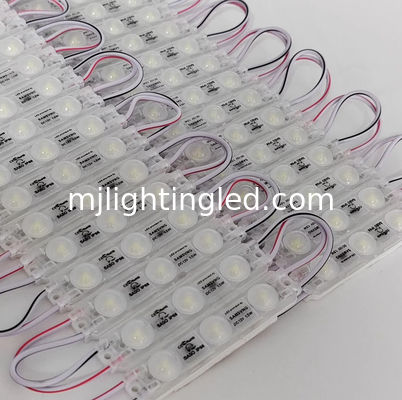Modulo a 3 led Moduli a canale 12V Super Bright Box pubblicitario Fonte luminosa Standard CE fornitore