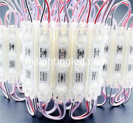 Modulo a 3 led Moduli a canale 12V Super Bright Box pubblicitario Fonte luminosa Standard CE fornitore