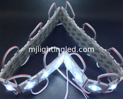 Modulo a LED a iniezione DC12V 3030 con lente 1.5W utilizzato per le lettere del canale LED CE ROHS fornitore