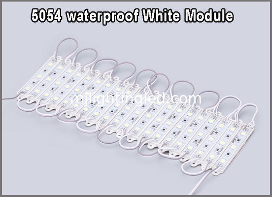 Super Luminosi Moduli 3 LED 5054 12V Impermeabili per Decorazione Esterna fornitore
