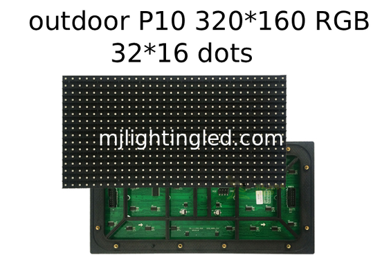 Pannello Display Esterno P10 Luce 320*160mm 32*16 Punti Utilizzato per Bacheca Pubblicitaria fornitore