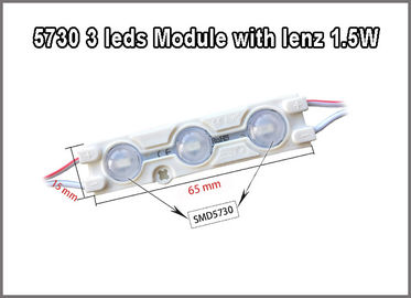 1.5W LED Modulo con Lenz DC12V Moduli di iniezione per la pubblicità Rosso Verde Blu Giallo Bianco Rosa fornitore