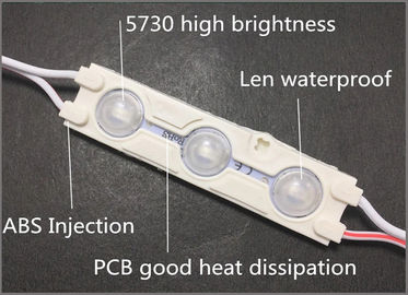 1.5W LED Modulo con Lenz DC12V Moduli di iniezione per la pubblicità Rosso Verde Blu Giallo Bianco Rosa fornitore