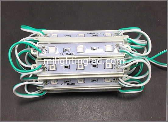 Moduli LED 5054 SMD 3LED verdi competitivi, impermeabili, 12V DC, per insegne luminose a LED fornitore