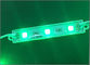La CC impermeabile competitiva 12V LED della lampada di pubblicità di colore verde dei moduli 3LED di SMD 5054 ha illuminato i segni fornitore